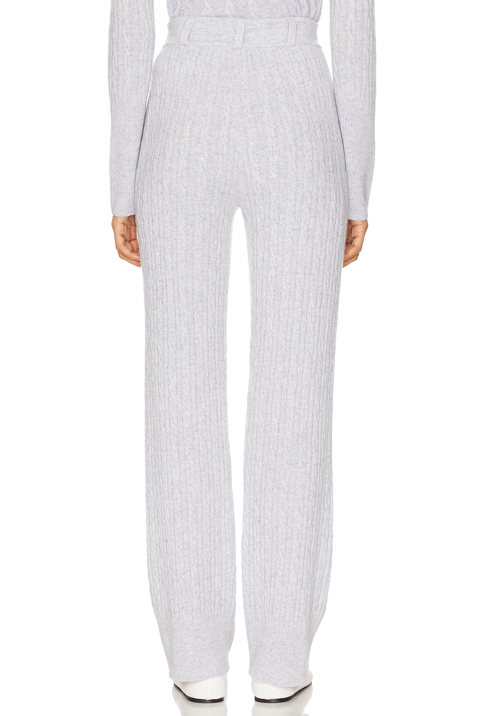 Cable Cashmere Trouser - Thumbnail 4