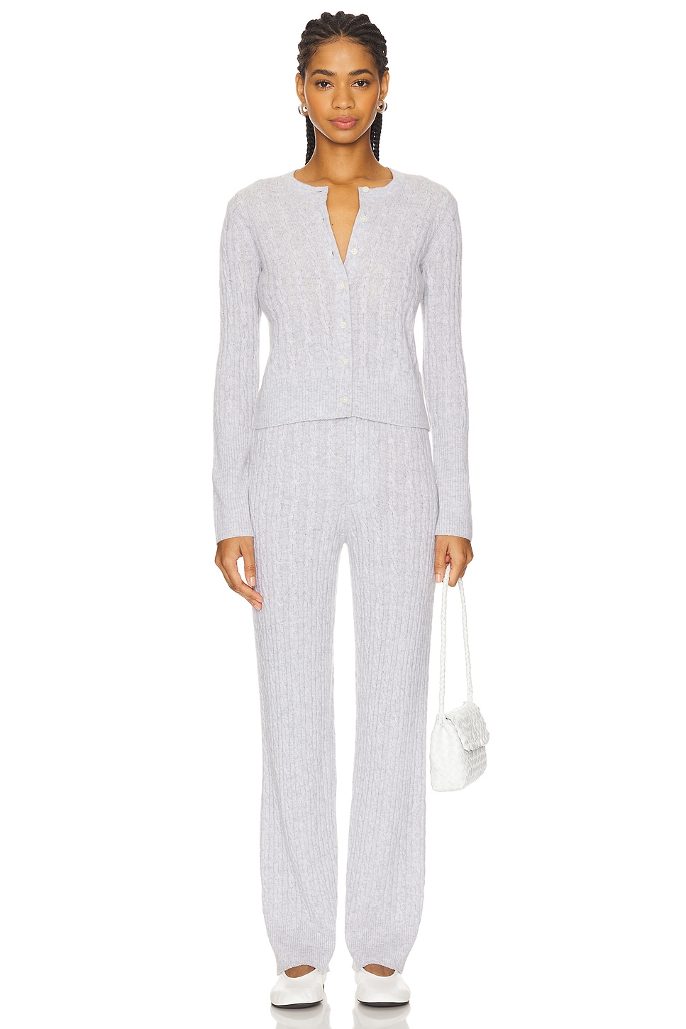 Cable Cashmere Trouser - Thumbnail 5