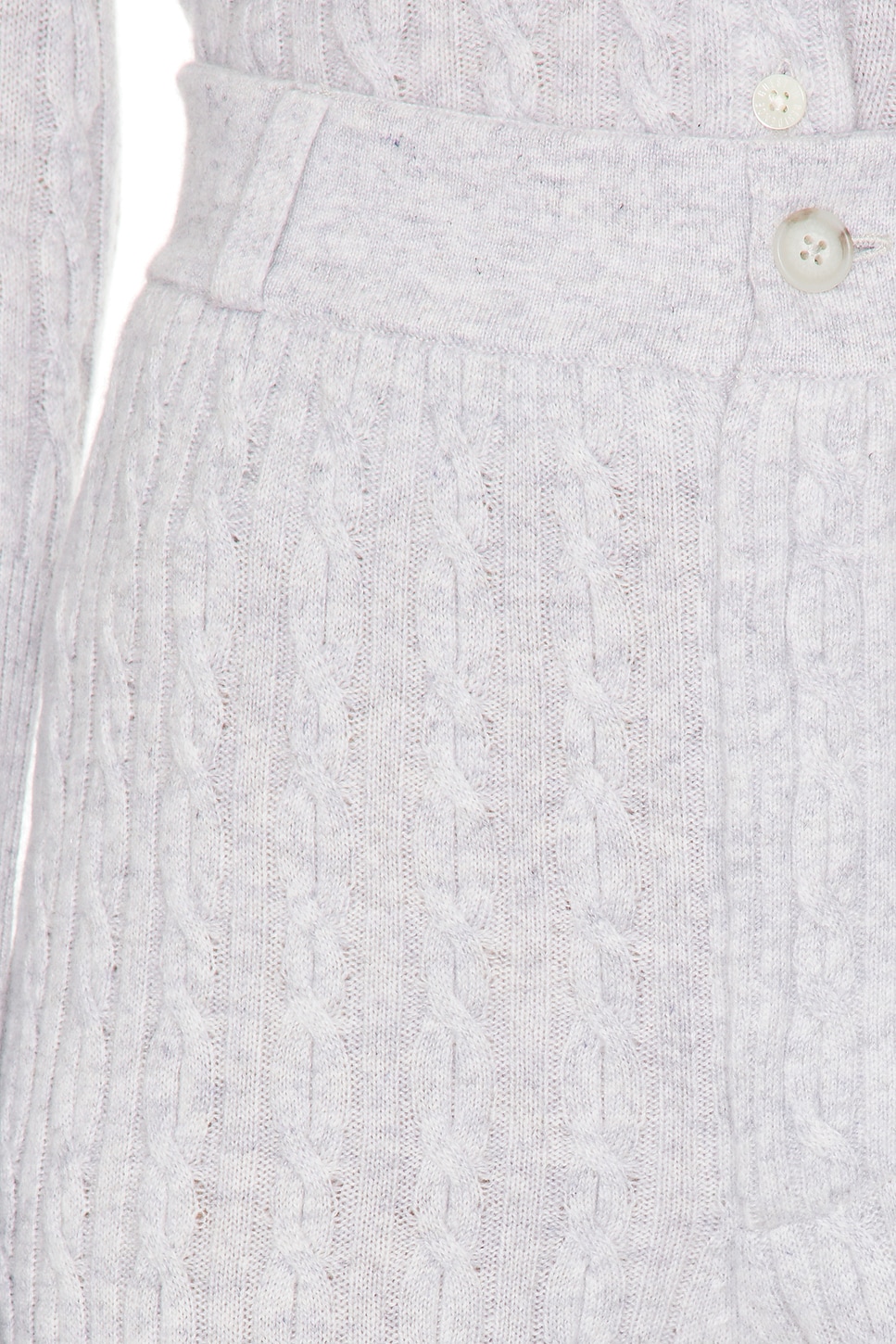 Cable Cashmere Trouser - Thumbnail 6