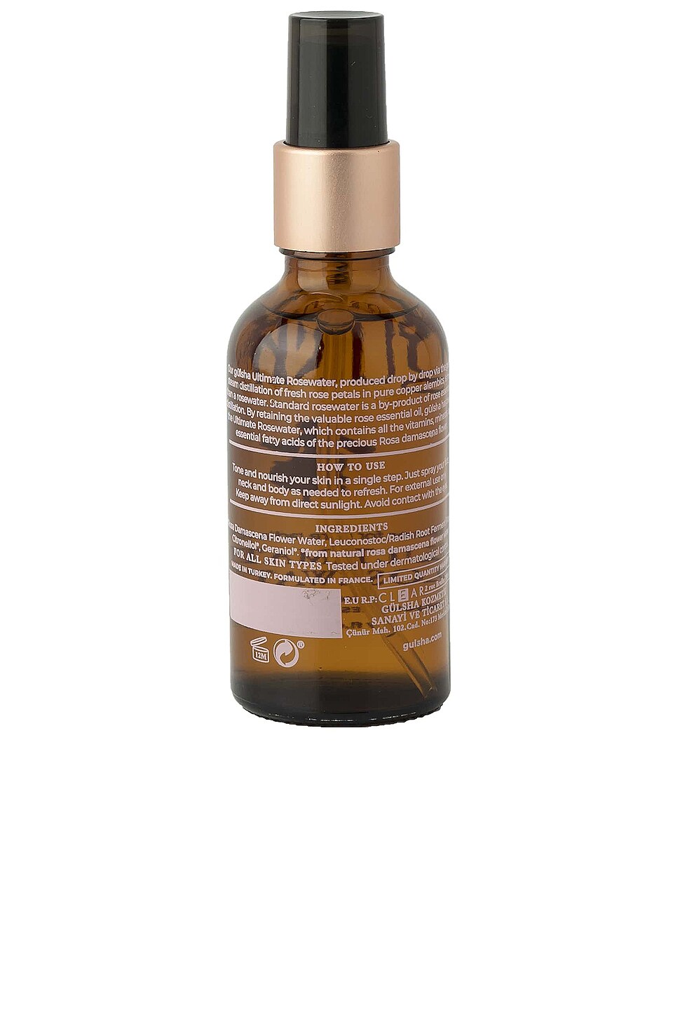 Gulsha Ultimate Rosewater Spray