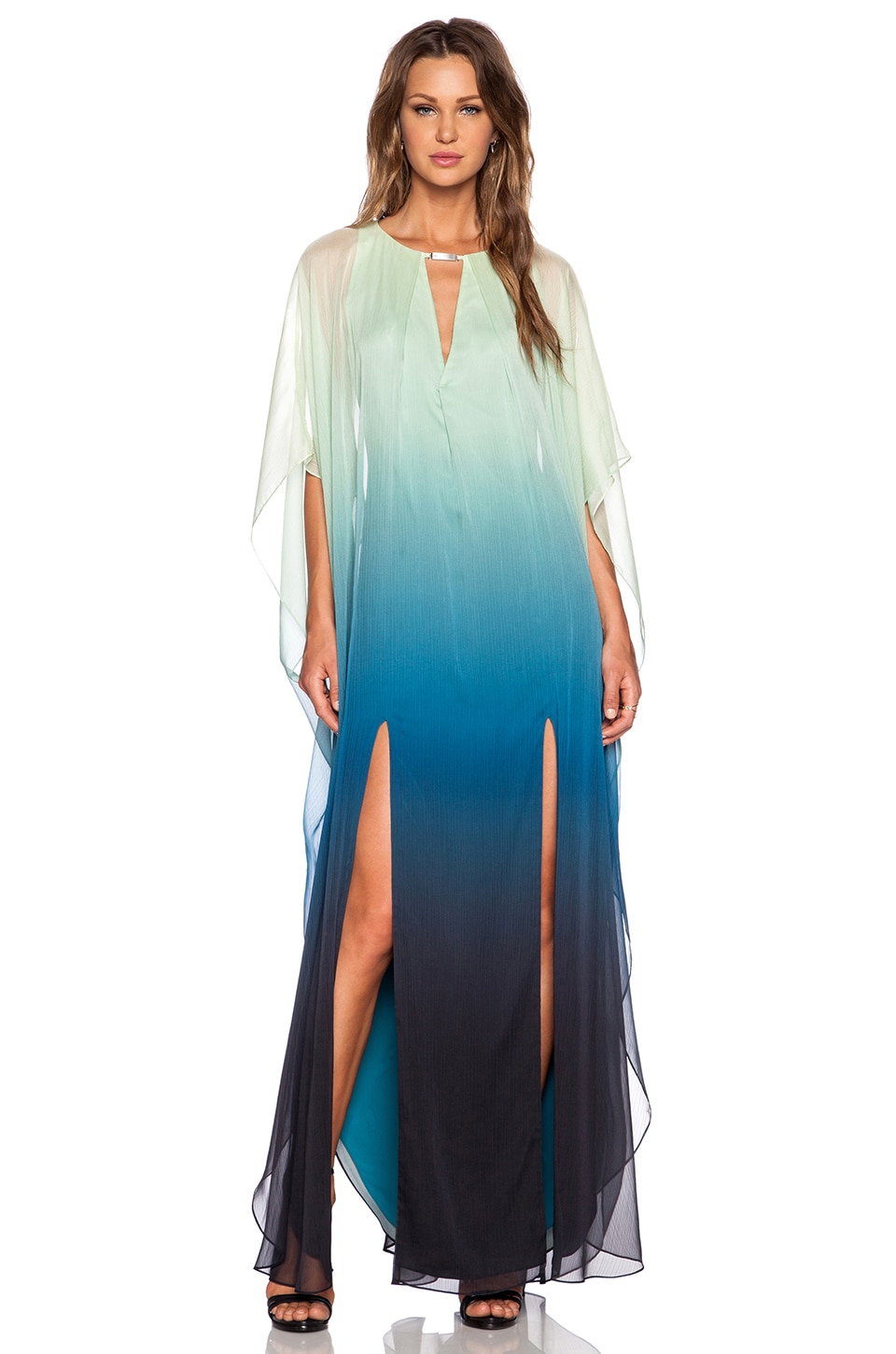 halston caftan