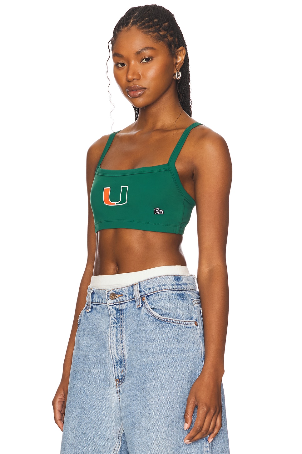 University Of Miami Active Bra Top