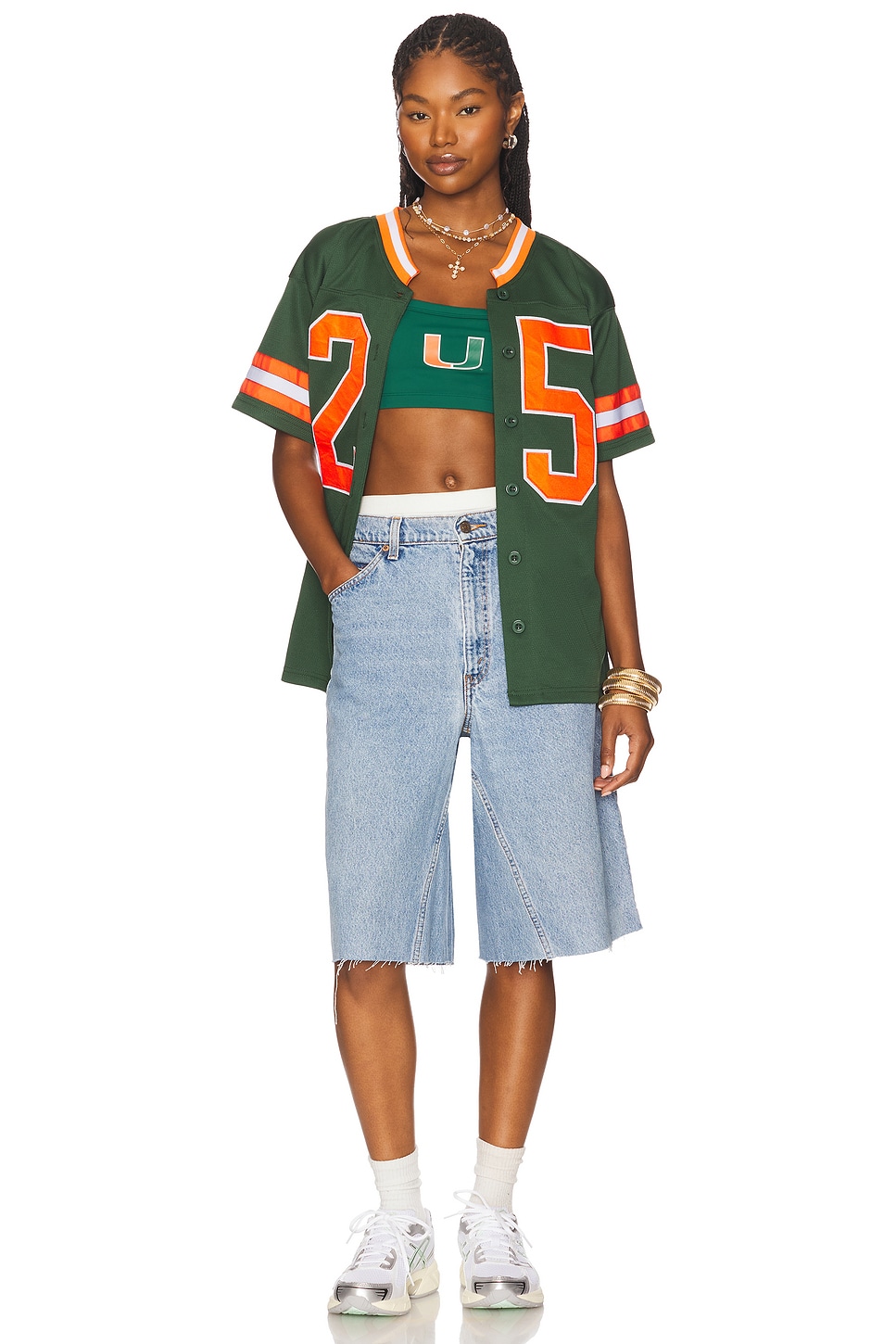 University Of Miami Active Bra Top