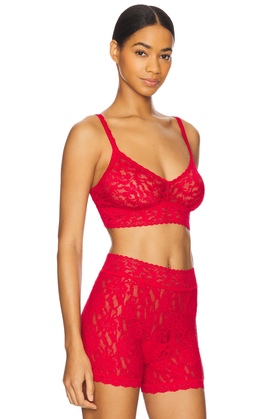 V-Neck Retro Bralette - Thumbnail 2