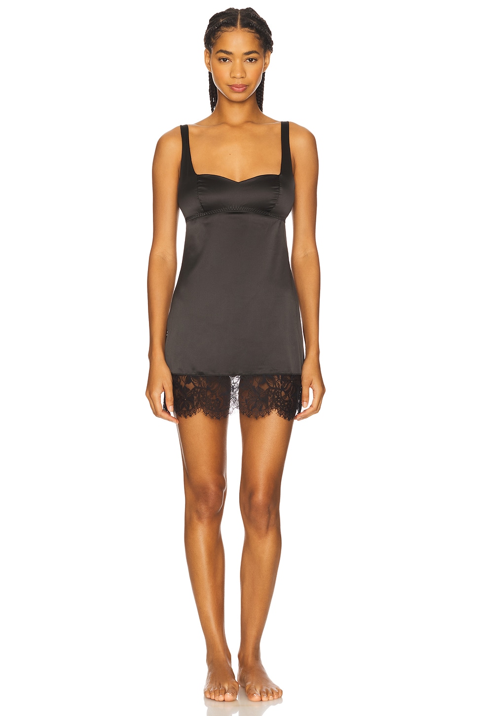 x Lexi Wood Cindy Mini Slip Dress
