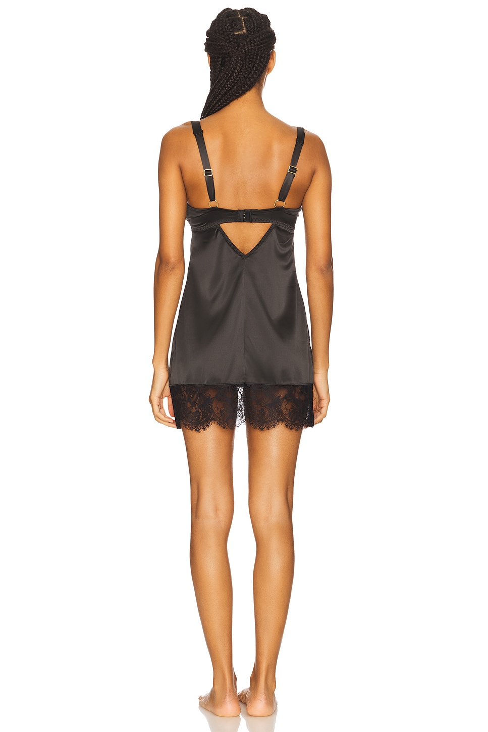 x Lexi Wood Cindy Mini Slip Dress