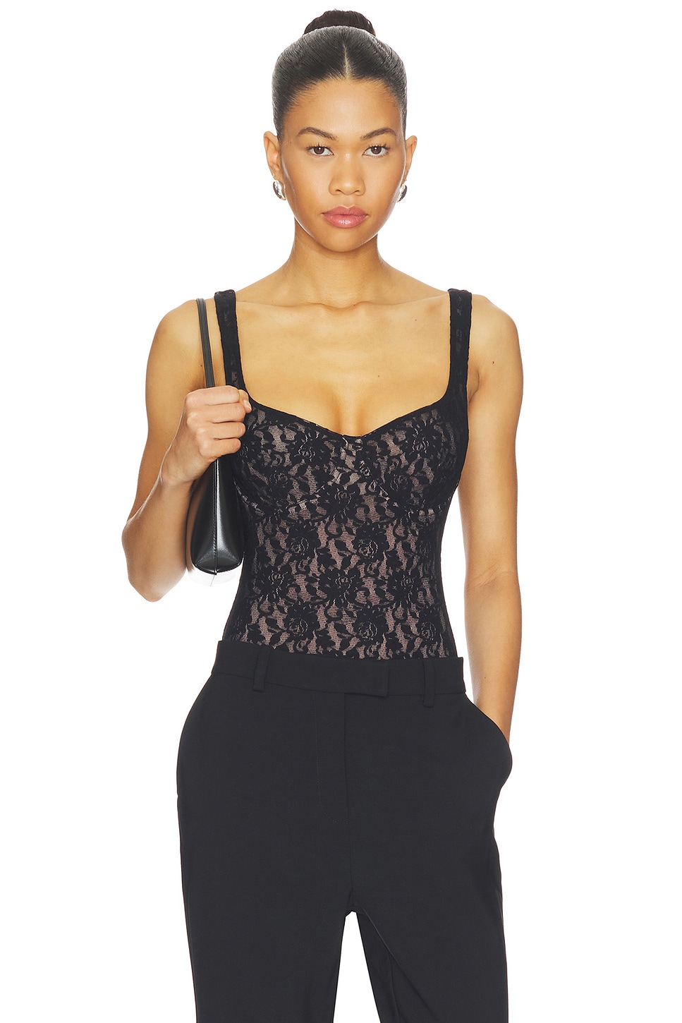 Signature Lace Underwire Bodysuit