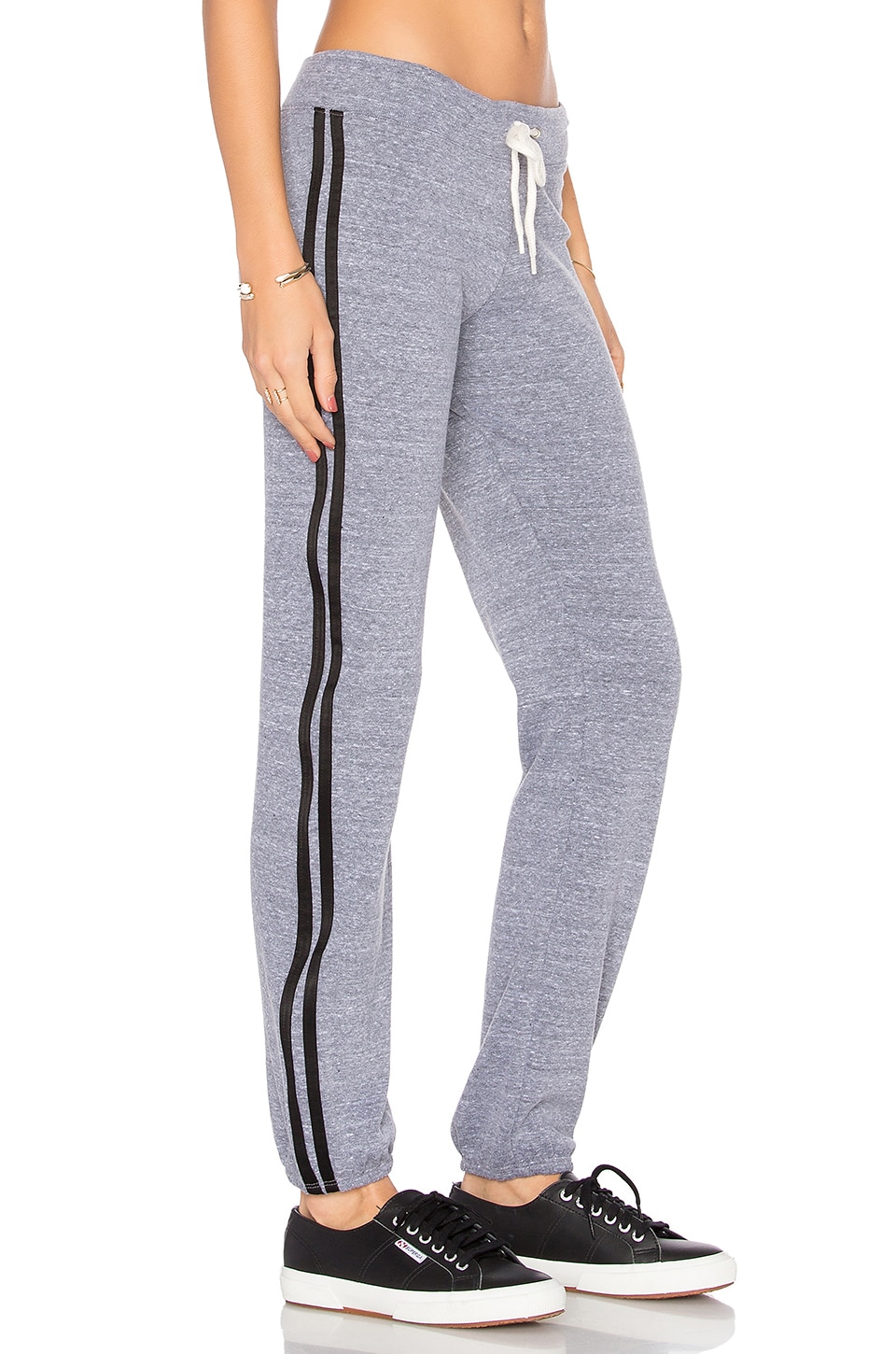 MONROW Athletic Vintage Sweatpants in Dark Heather | REVOLVE