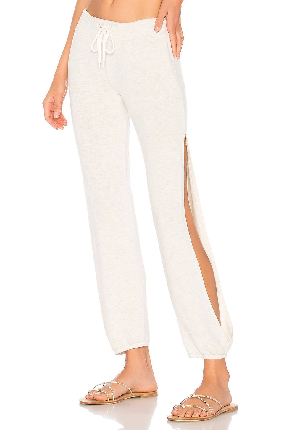 Sweatpants with slits on the side Clearance