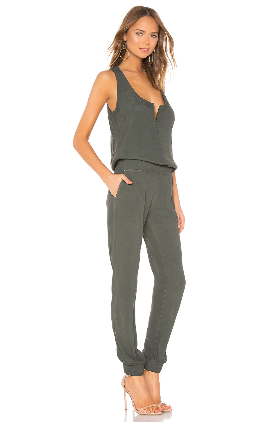 monrow crepe jumpsuit