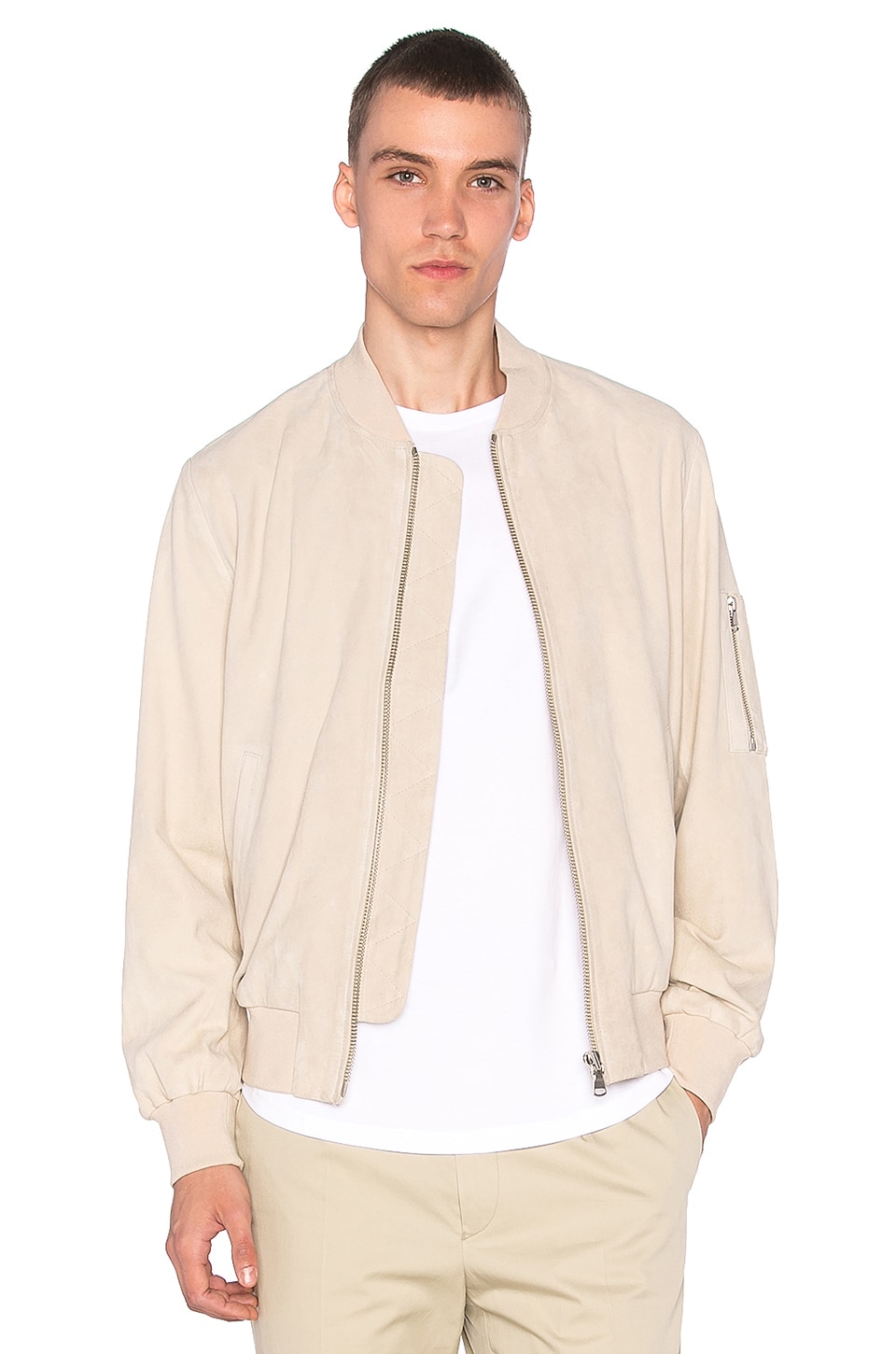 Harmony Mathys Jacket in Beige | REVOLVE