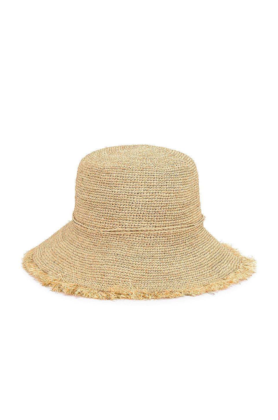 Hat Attack Packable Raffia Bucket Hat in Natural | REVOLVE