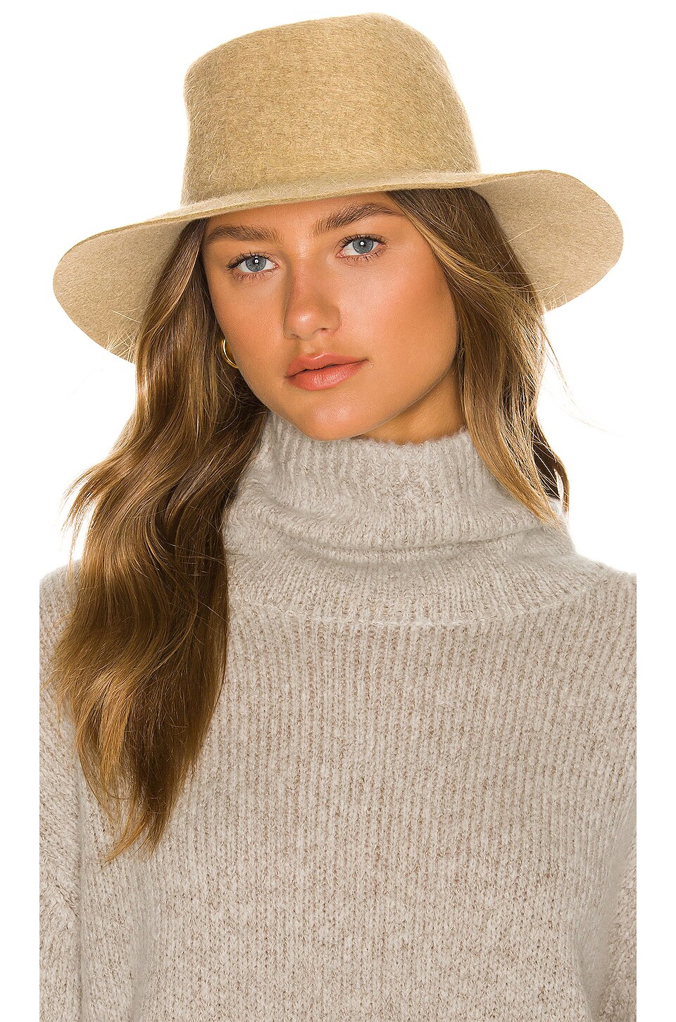 Hat Attack Belle Packable Felt Hat in Camel | REVOLVE