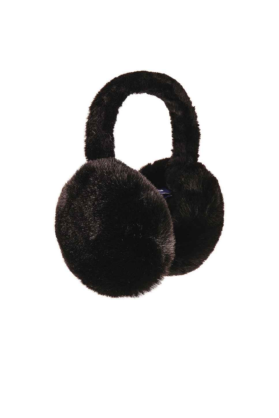 acca アッカ　黒　ミンク　イヤーマフ Hat Attack Oversized Faux Fur Earmuff in Black | REVOLVE