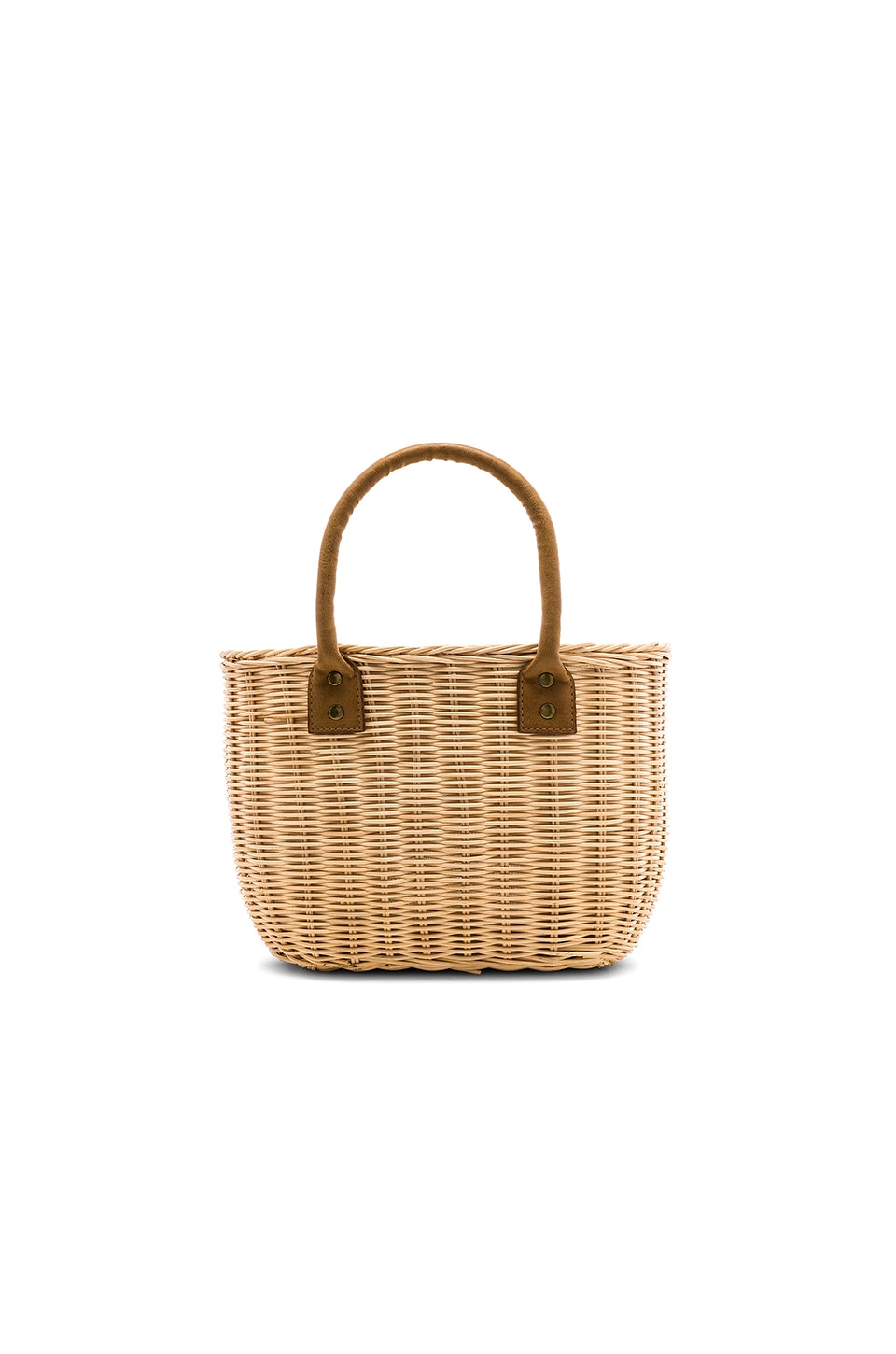 Wicker Small Basket Bag