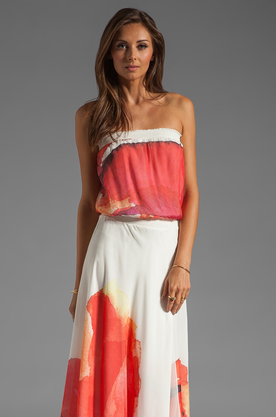 haute hippie white dress