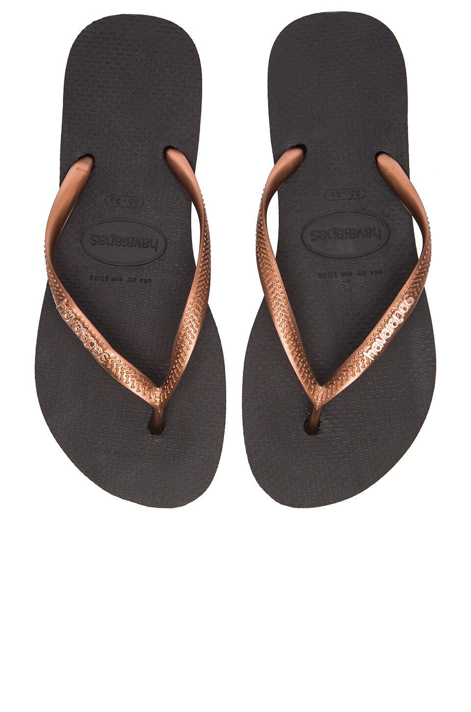 havaianas bronze slim