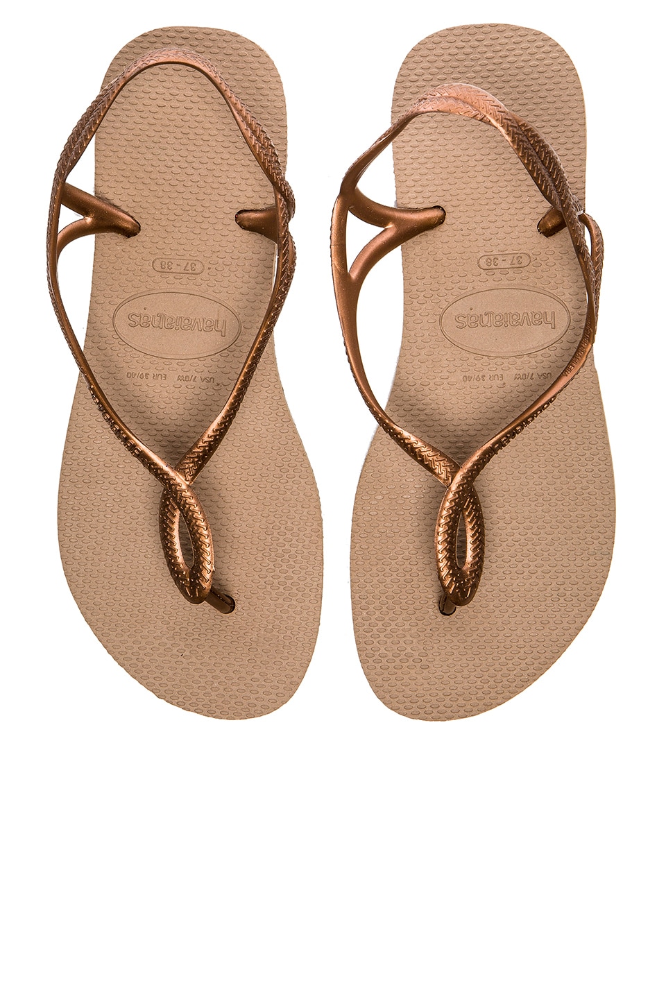 havaianas luna gold