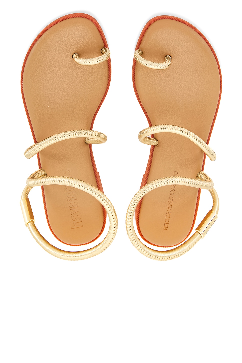 Havaianas Una Pitanga Eur Sandal in Golden REVOLVE