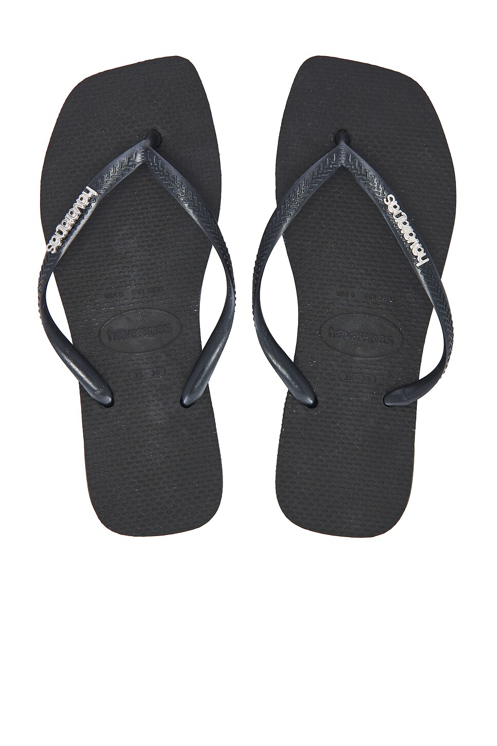 Slim Square Logo Sandal