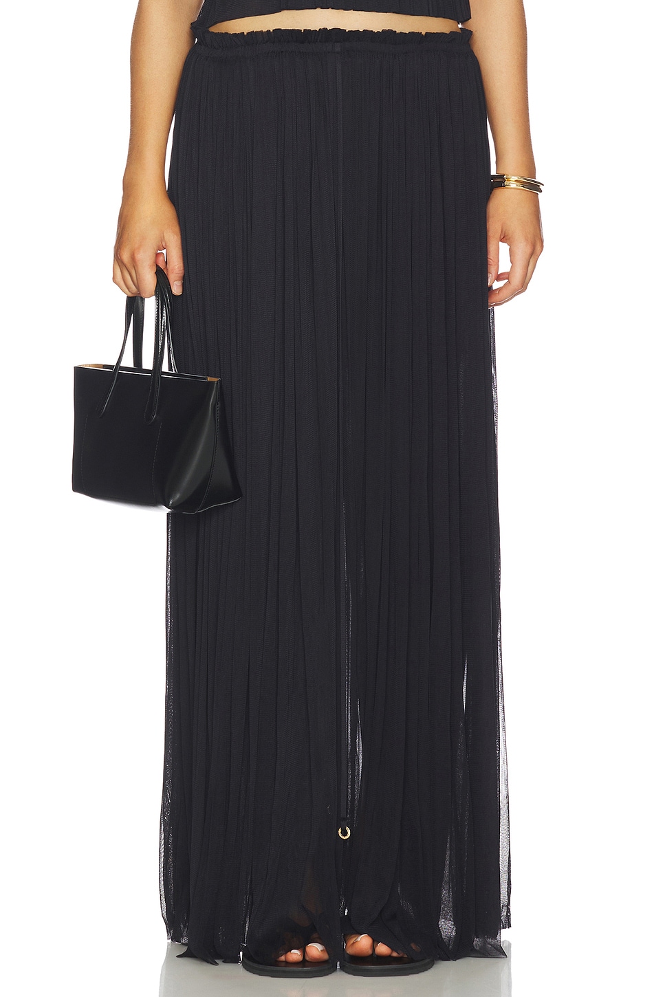 HANNE BLOCH Silk Tulle Skirt