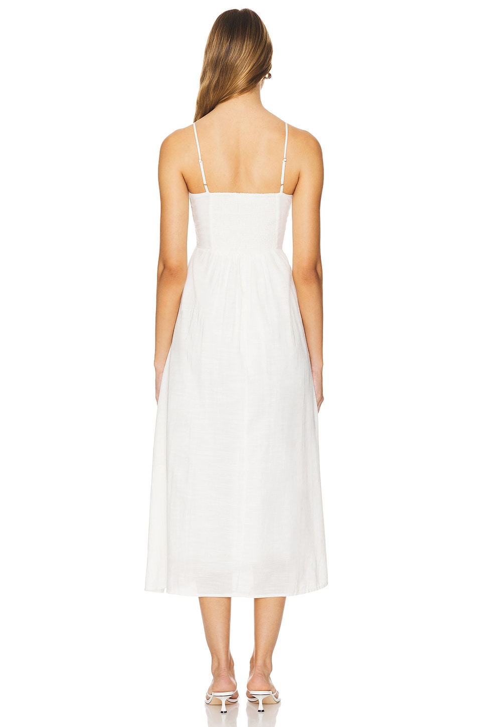 HEARTLOOM Giovanna Dress in Eggshell | REVOLVE