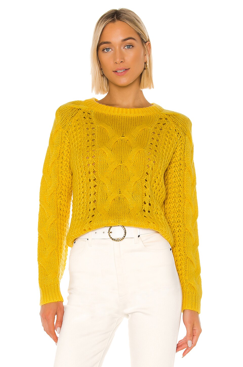 HEARTLOOM Cyndi Sweater in Sunlight | REVOLVE