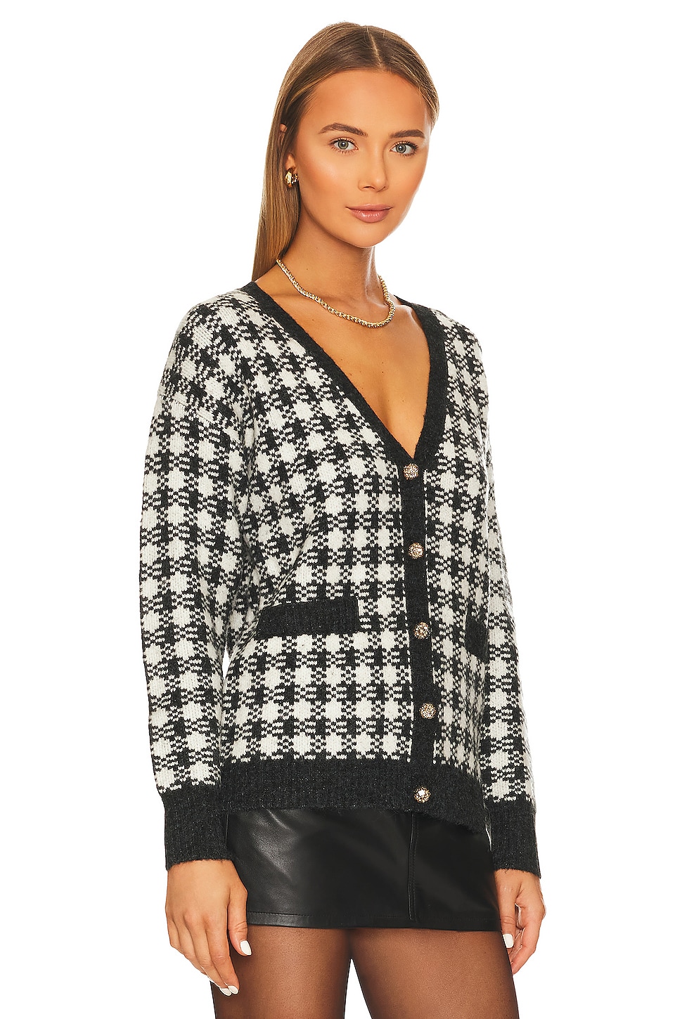 HEARTLOOM Issa Cardi in Tar