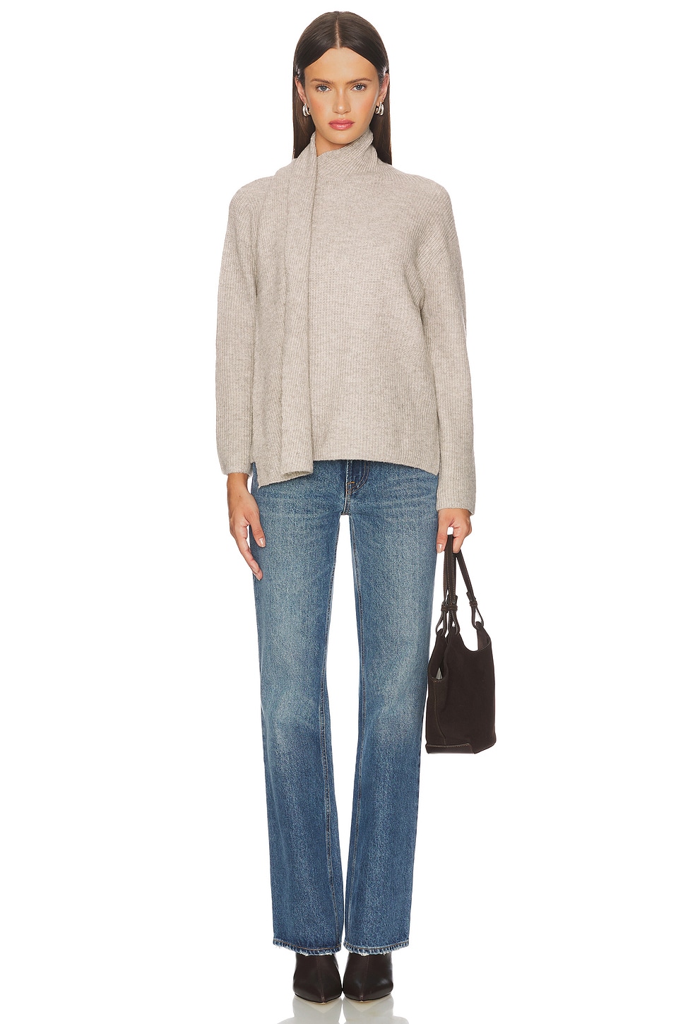 HEARTLOOM Darcey Sweater in Feather | REVOLVE