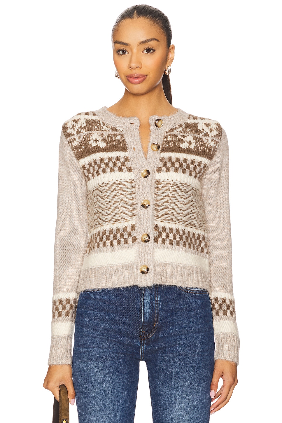 HEARTLOOM Rocky Cardi in Mocha | REVOLVE