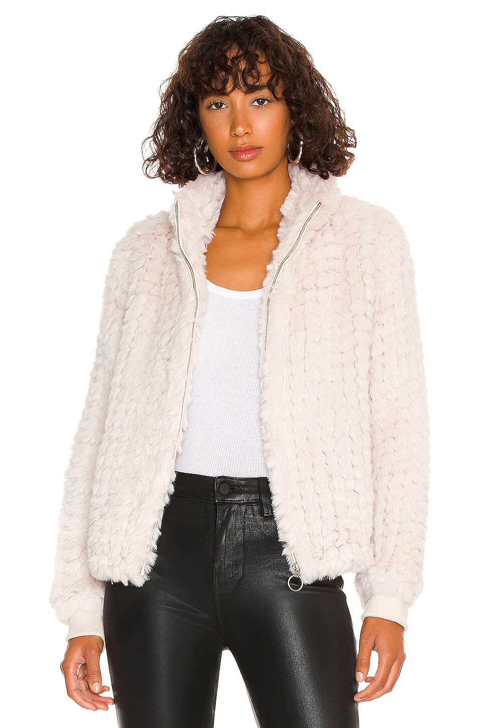 revolve teddy coat