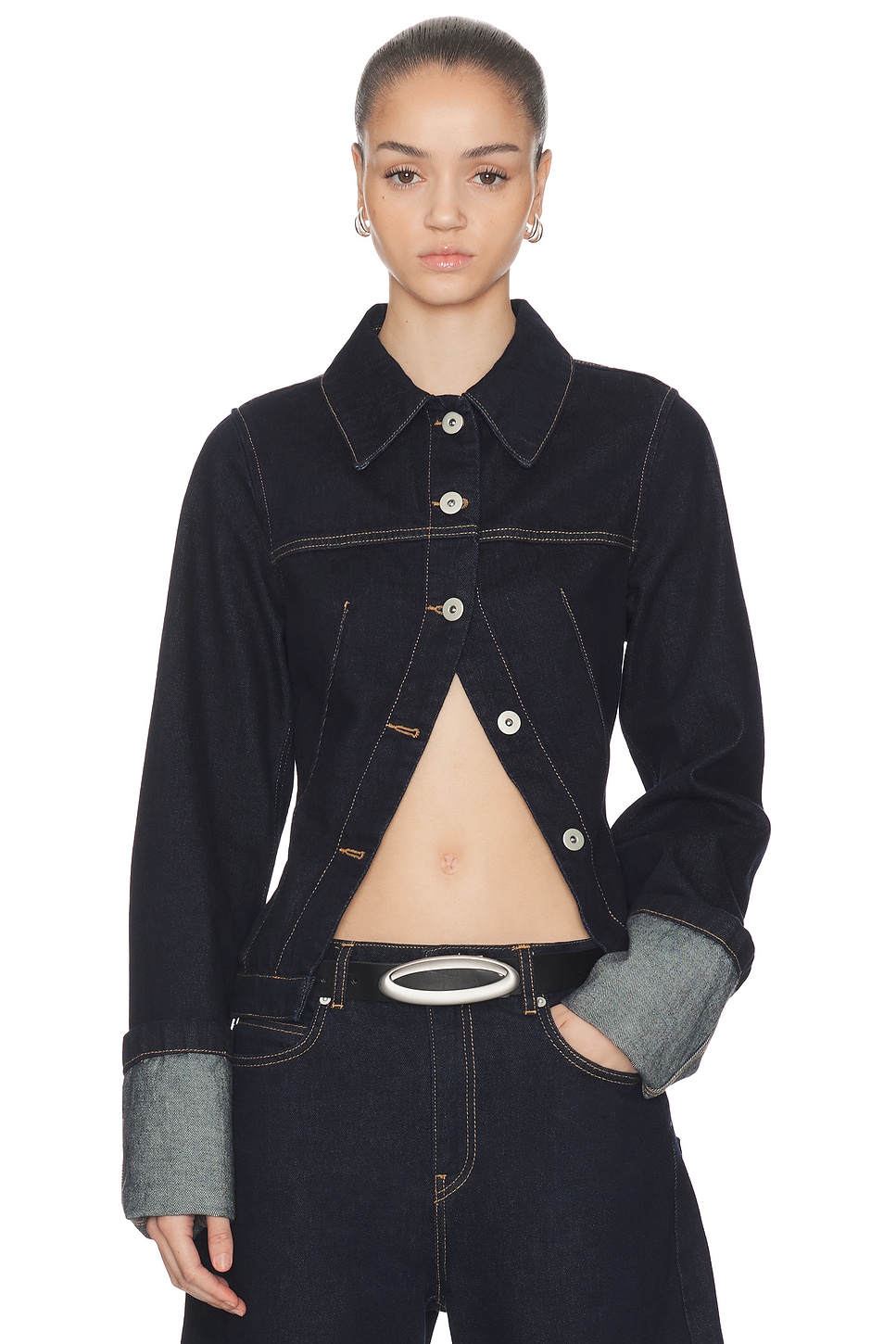 Cinch Back Trucker Jacket - thumbnail 2