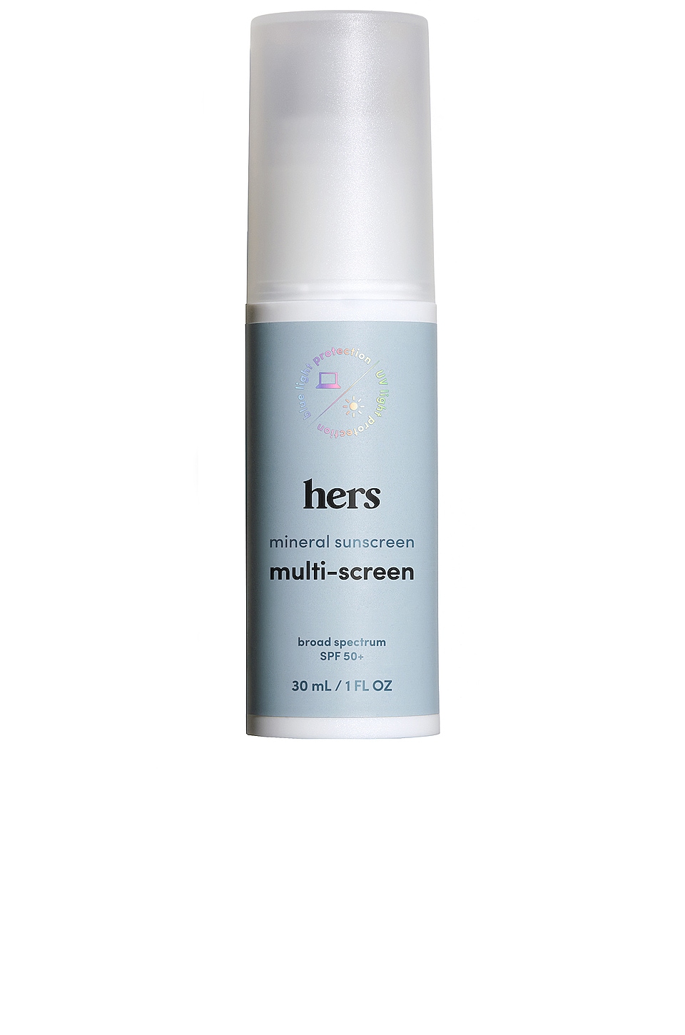 hers ÉCRAN SOLAIRE RAY BLOCK SPF 50 FACIAL