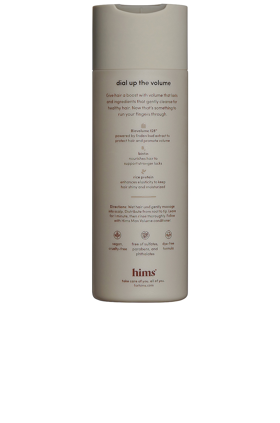 hims SHAMPOING VOLUME MAX MAX VOLUME SHAMPOO