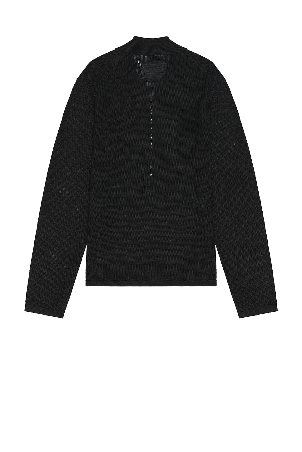 Long Sleeve Zip Polo - Thumbnail 2