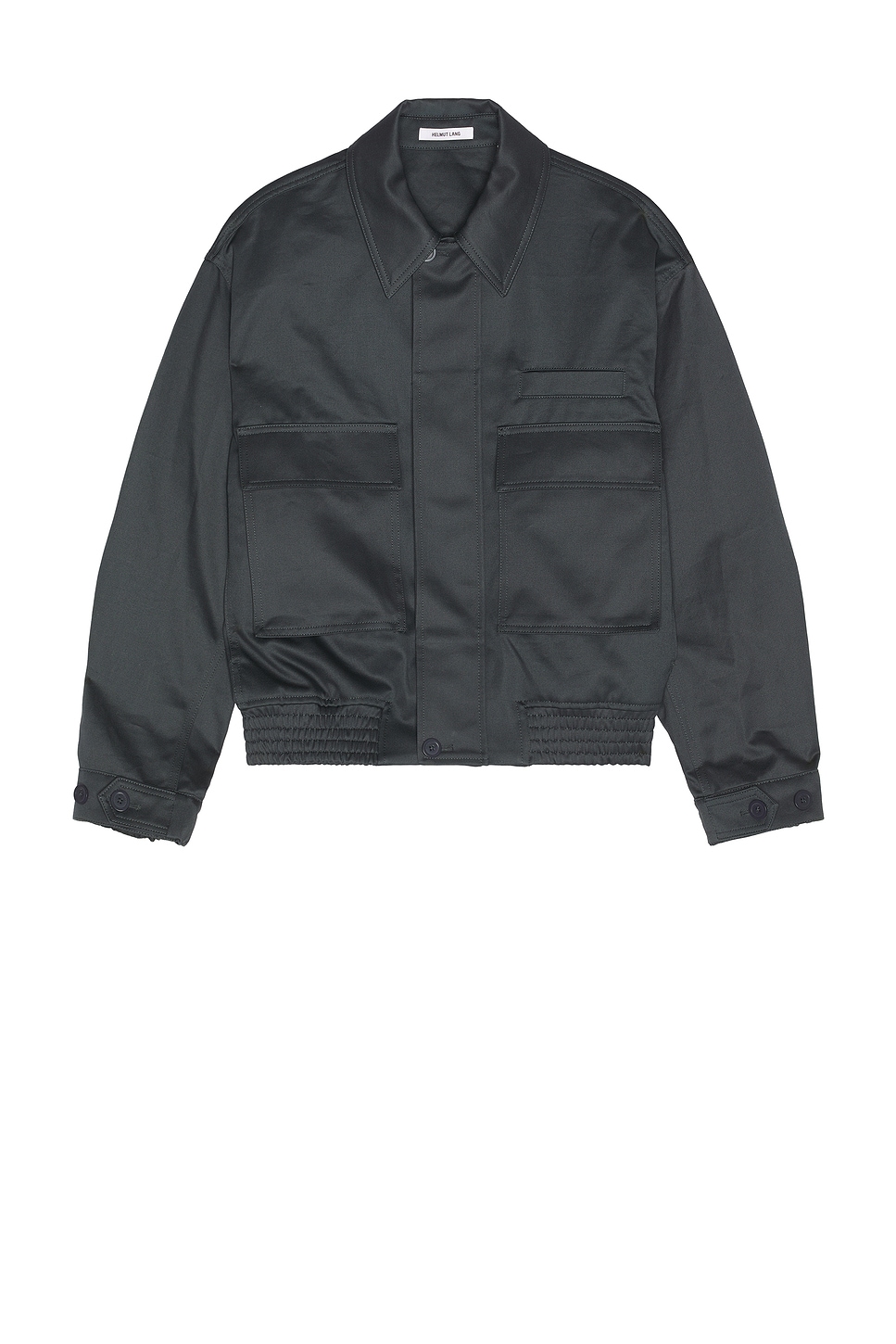 Helmut Lang ボンバー - Slate Blue | REVOLVE