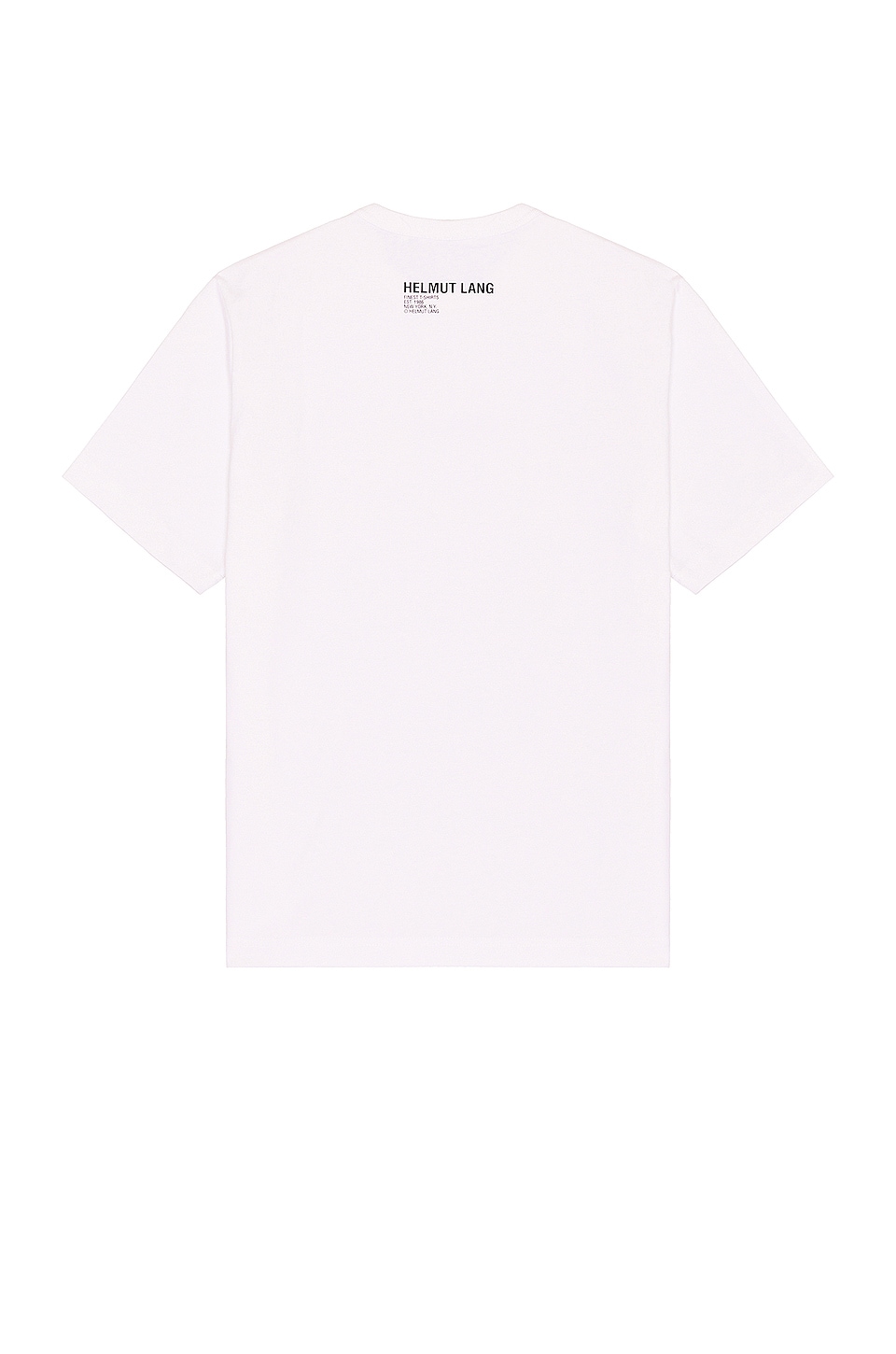 Helmut Lang Crumple Tee in White