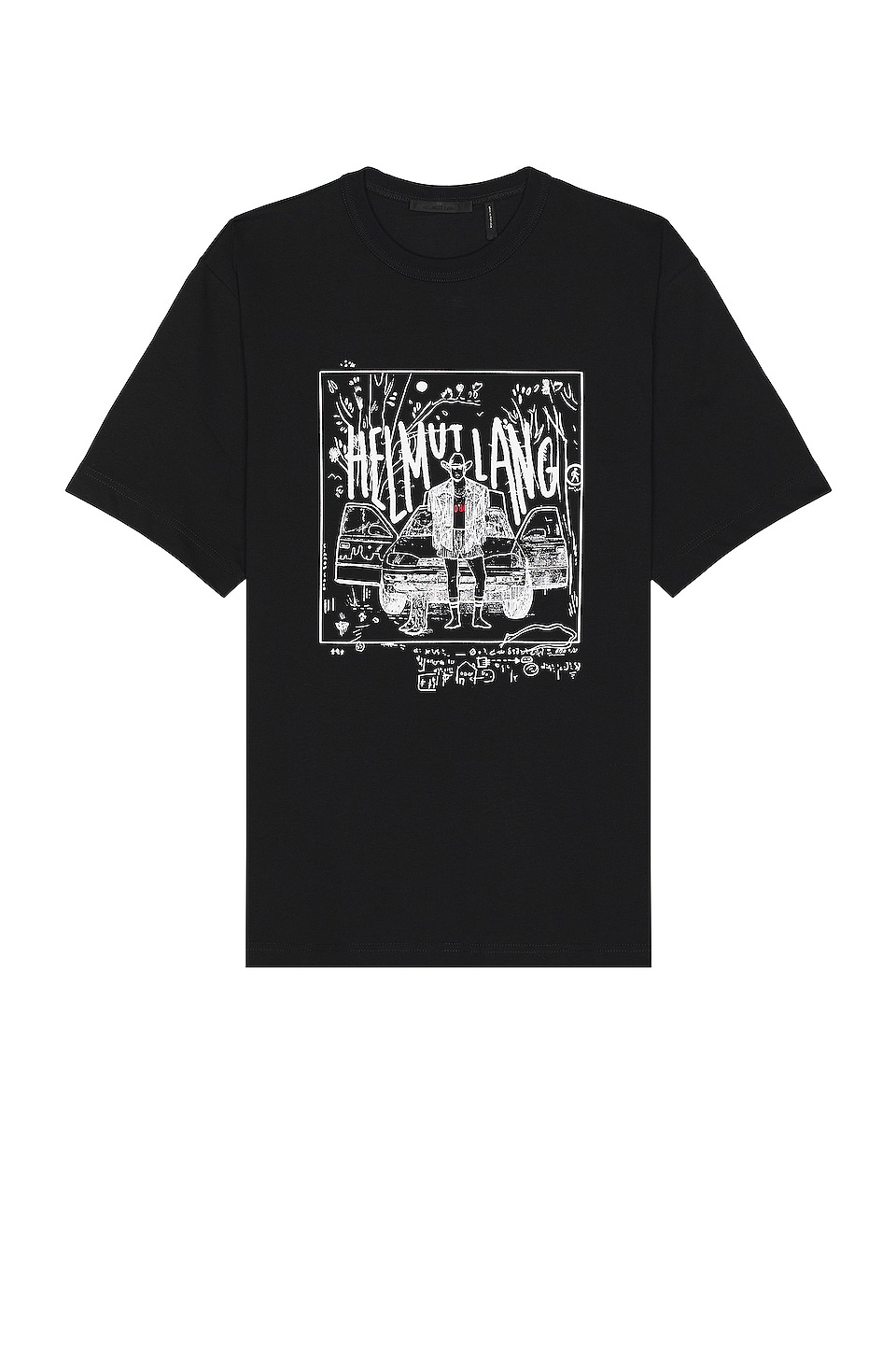 Helmut Lang Capsule 6 Tee in Black