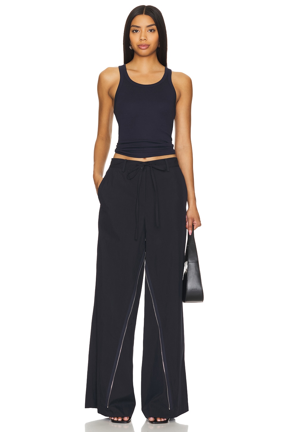 Helmut Lang Gusset Wide Leg Pant thumbnail