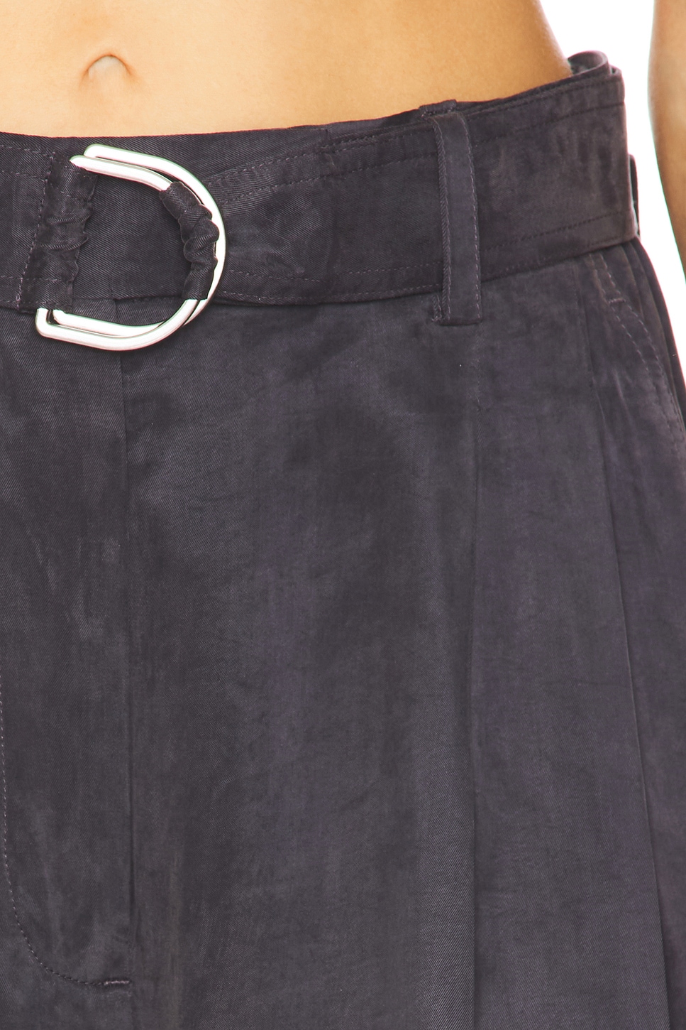 Wide Double Pleat Trouser