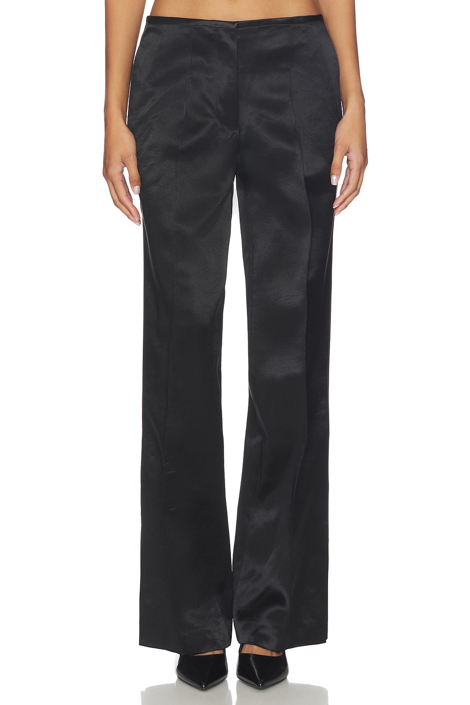 Minimal Satin Pant - thumbnail 2