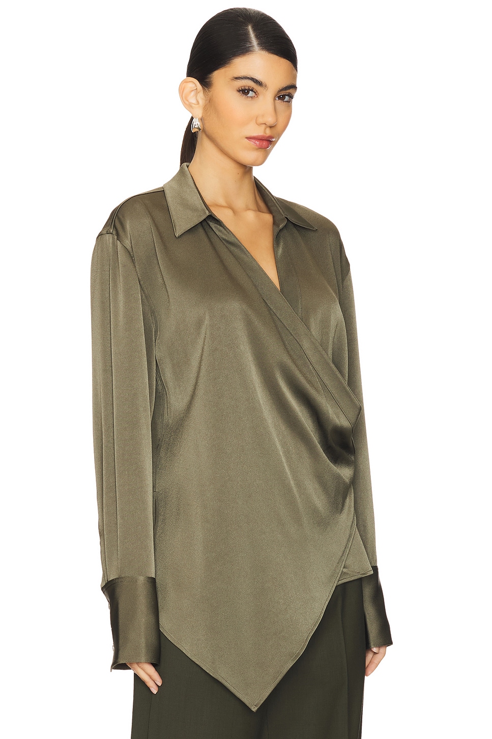 Helmut Lang Relax Wrap Top thumbnail