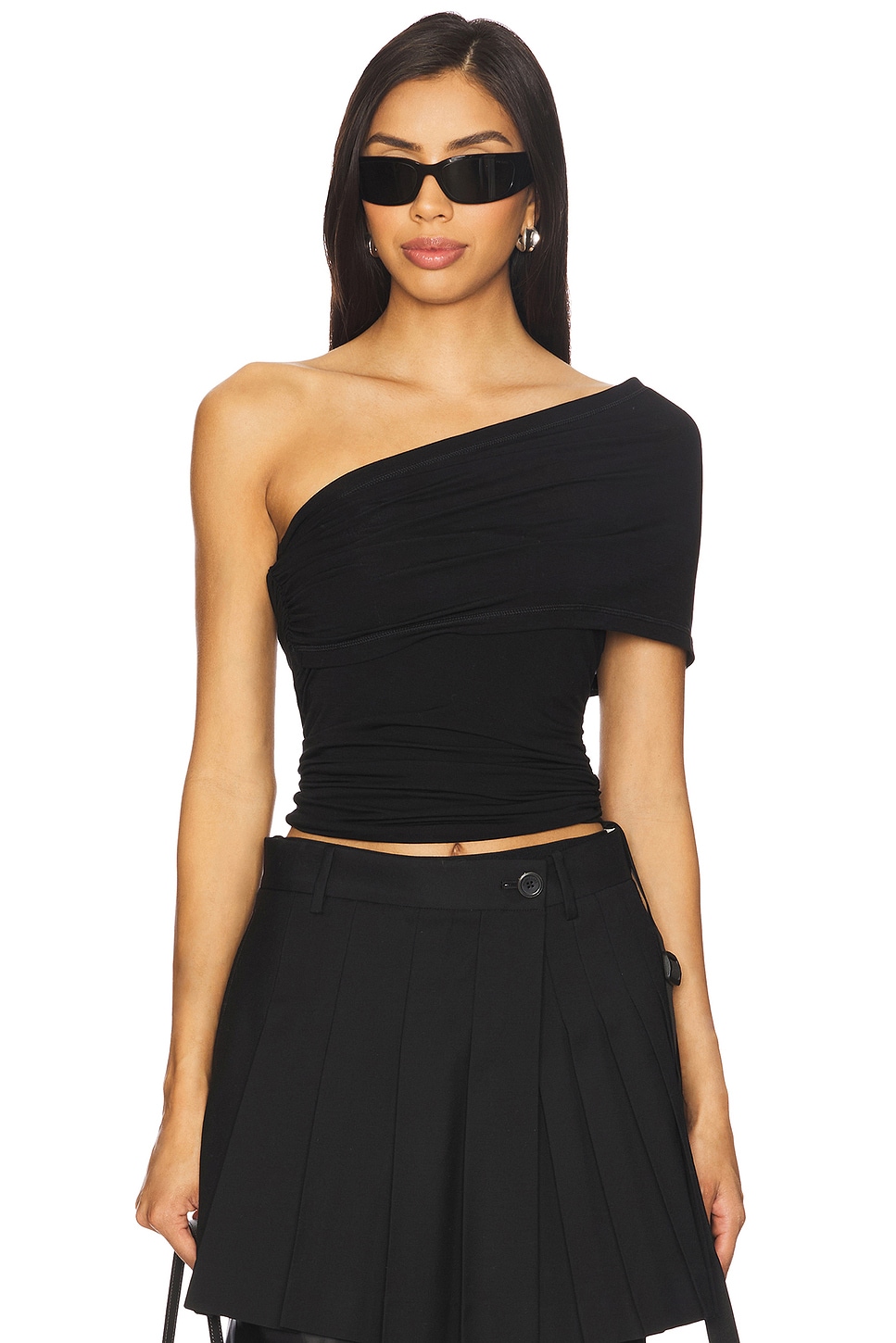 Helmut Lang Asymmetric Protect Top