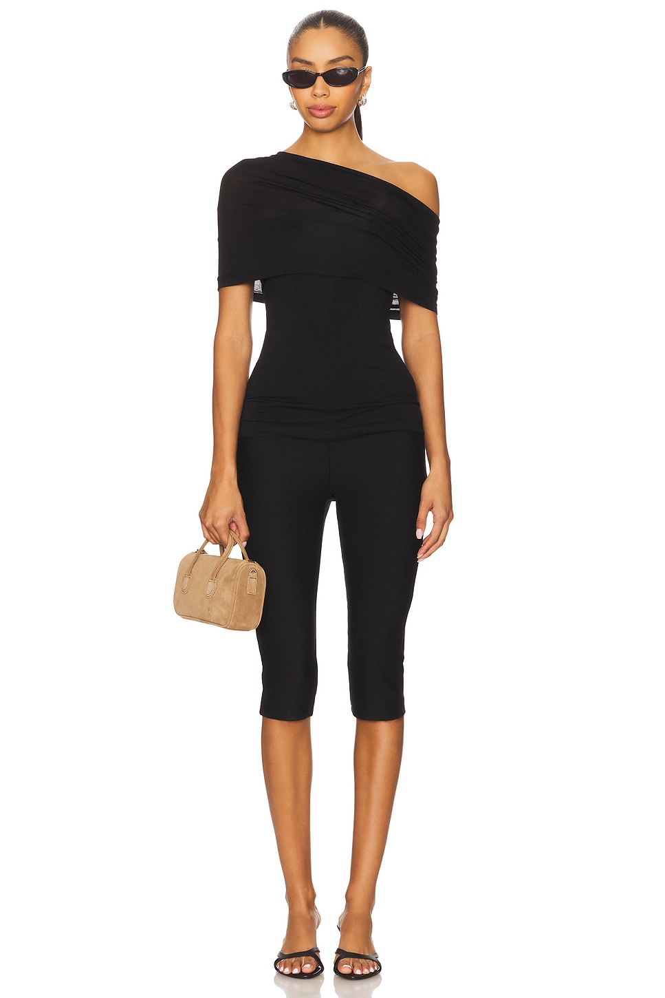Helmut Lang Sash Top in Black | REVOLVE