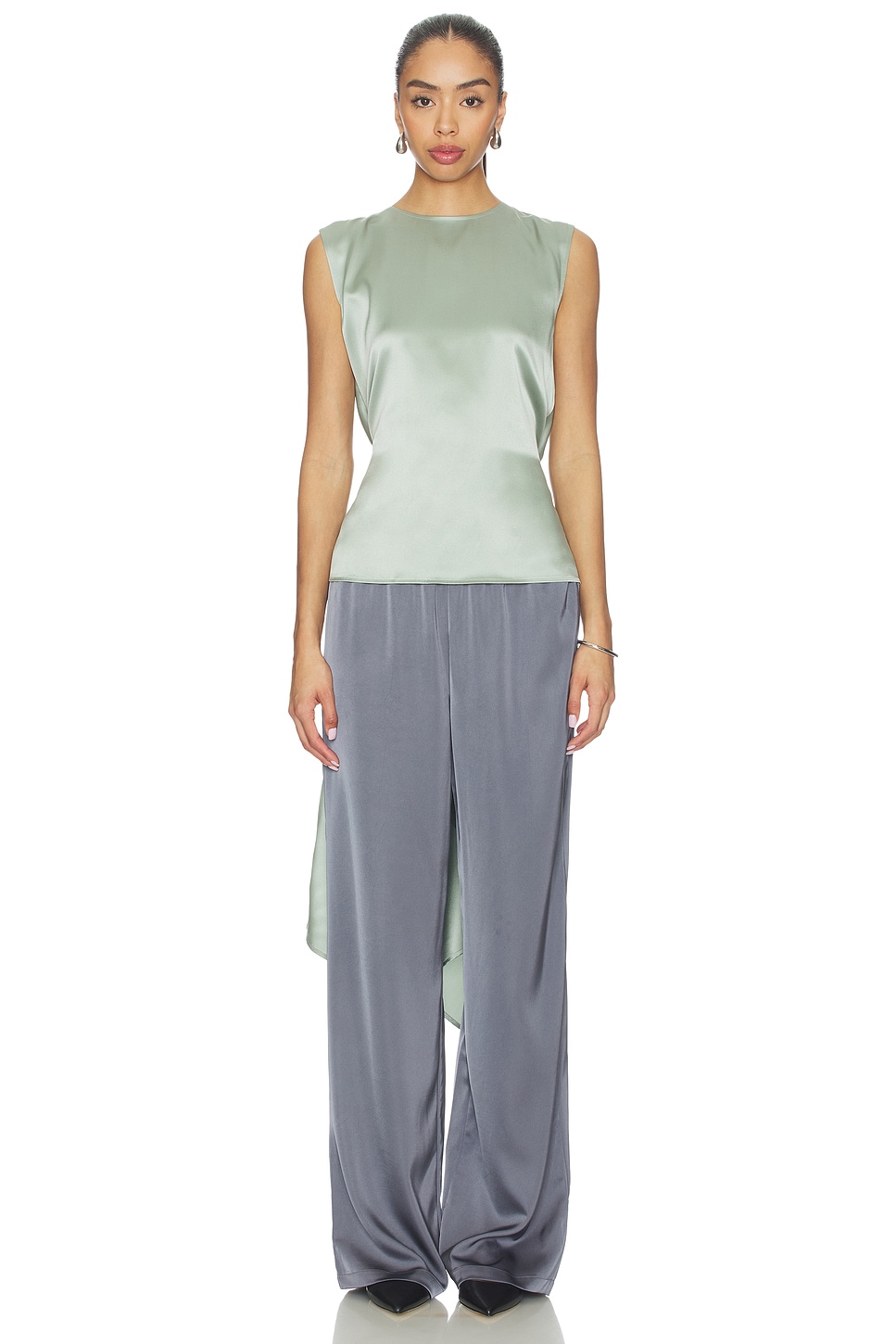 Scarf Drape Top - thumbnail 2