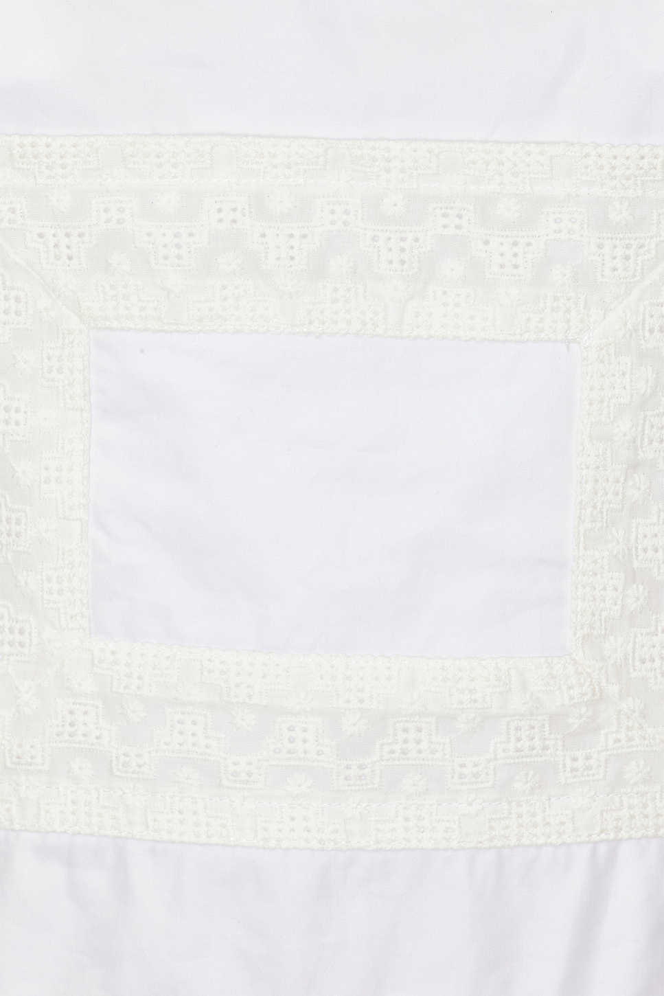 The Summer Overalls With Vintage Swiss Embroidery