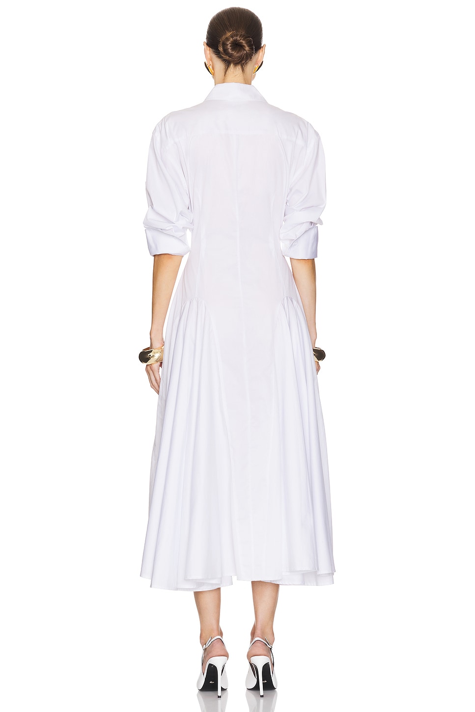 Helsa Godet Shirt Dress