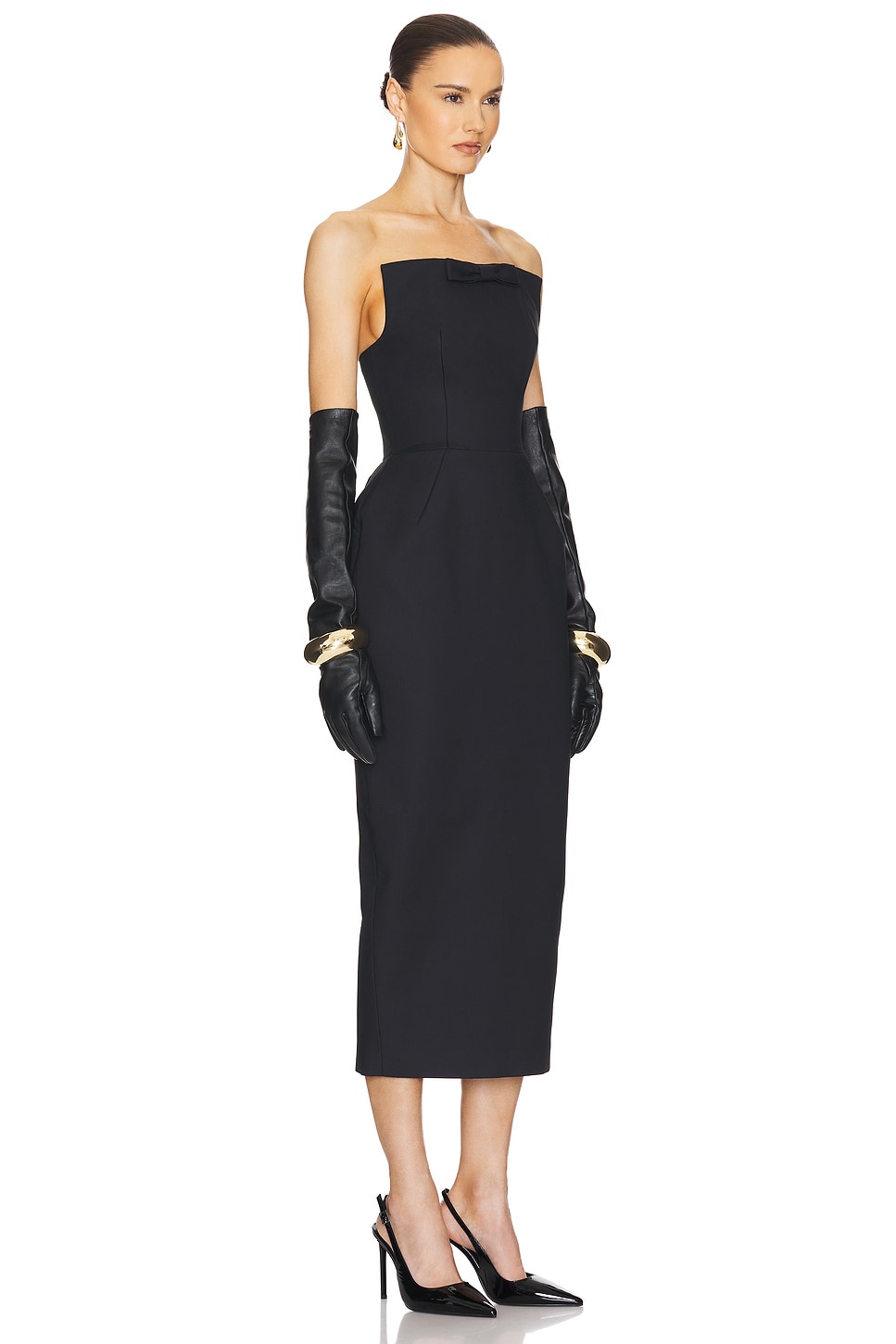 Helsa The S Curve Dress With Bow