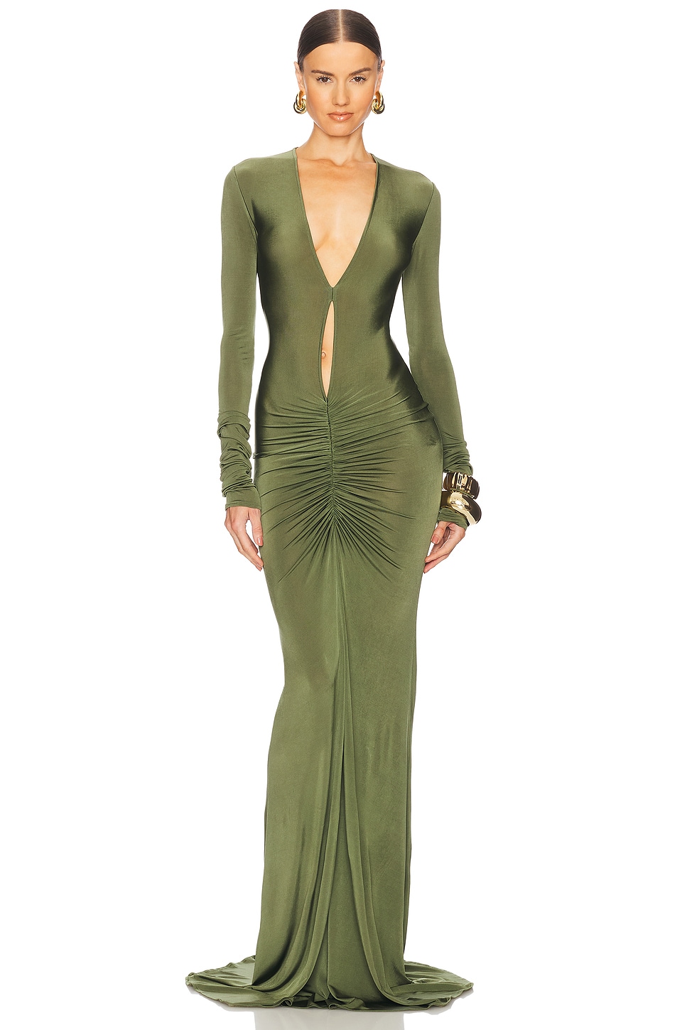 Josephine Dress in Moss Josephine Dress in Moss