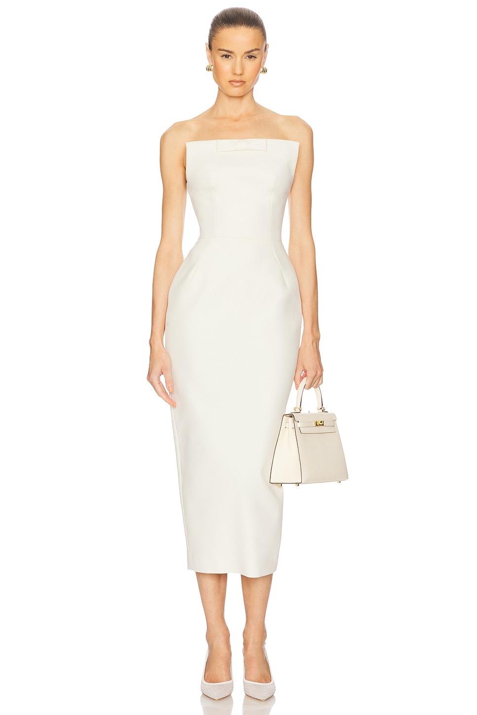 Helsa The S Curve Dress With Bow